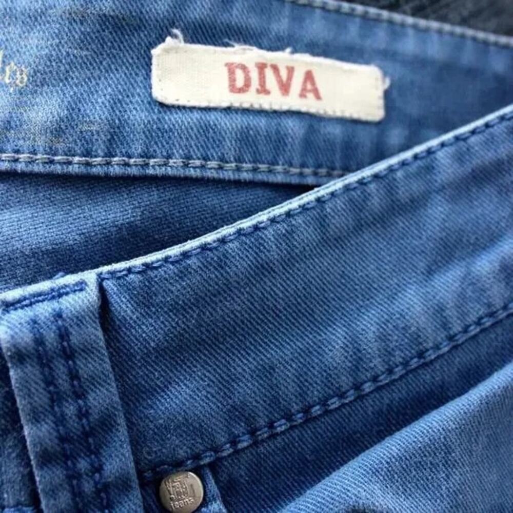!iT Los Angeles Diva Royal Blue Stretch Jeans Size 10-12 Boutique Brand - Picture 8 of 10